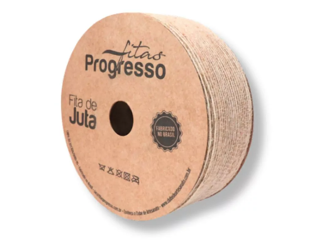 fita juta natural com renda para convite casamento