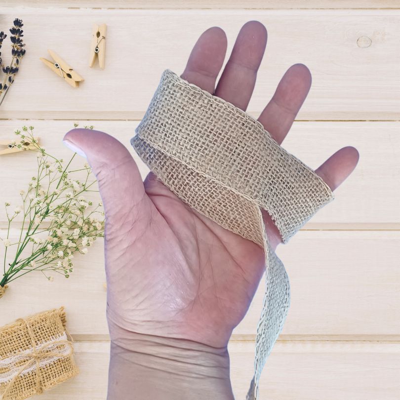 onde comprar fita juta natural barato atacado