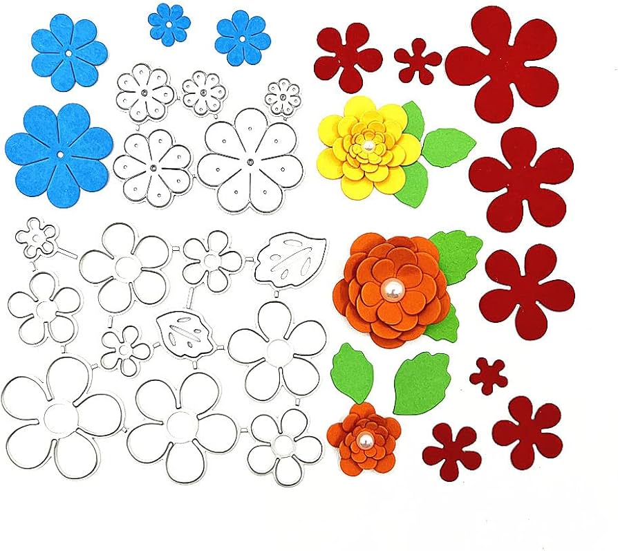 Molde de flor grande