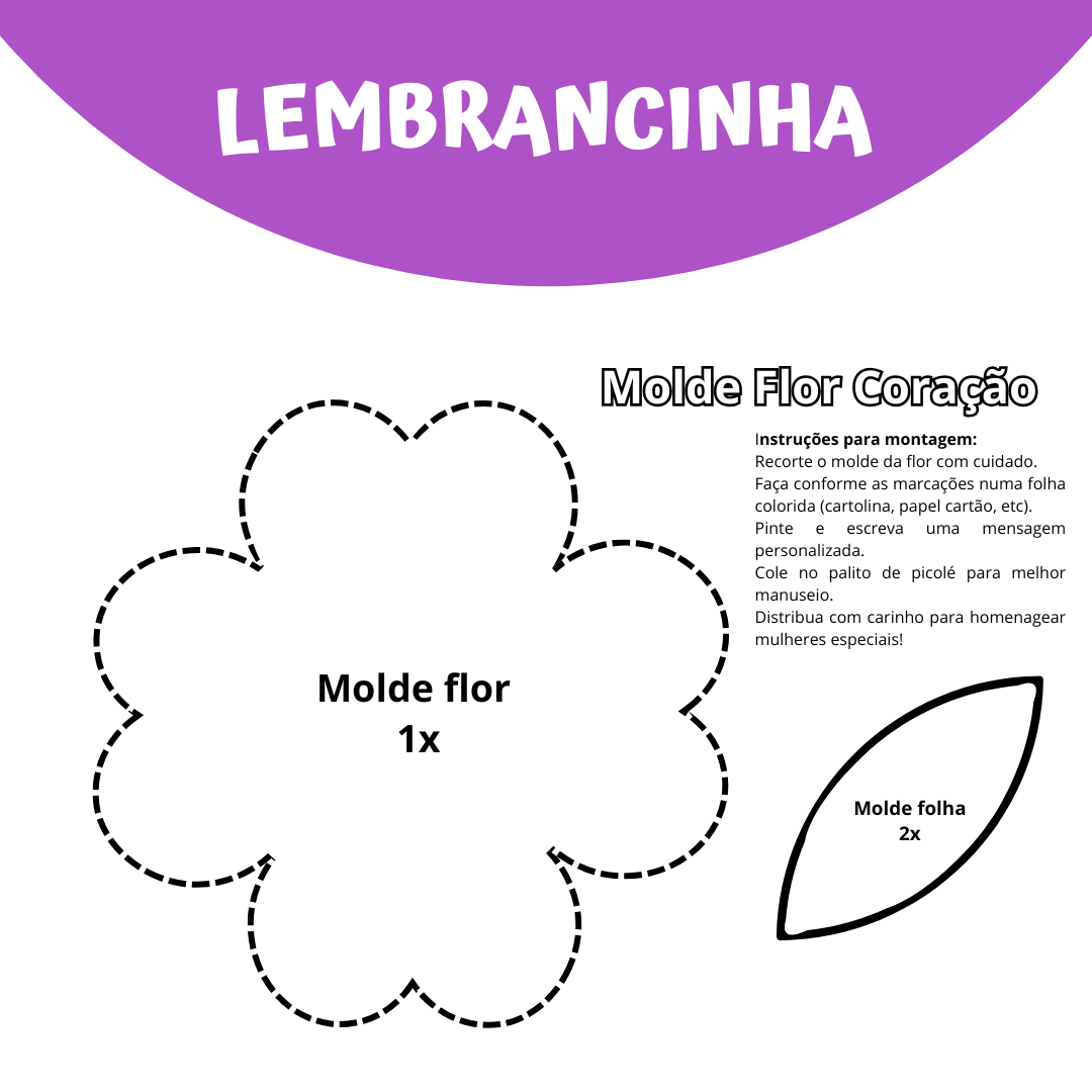 Molde de flor para velas