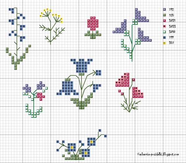 ponto cruz flor girassol
