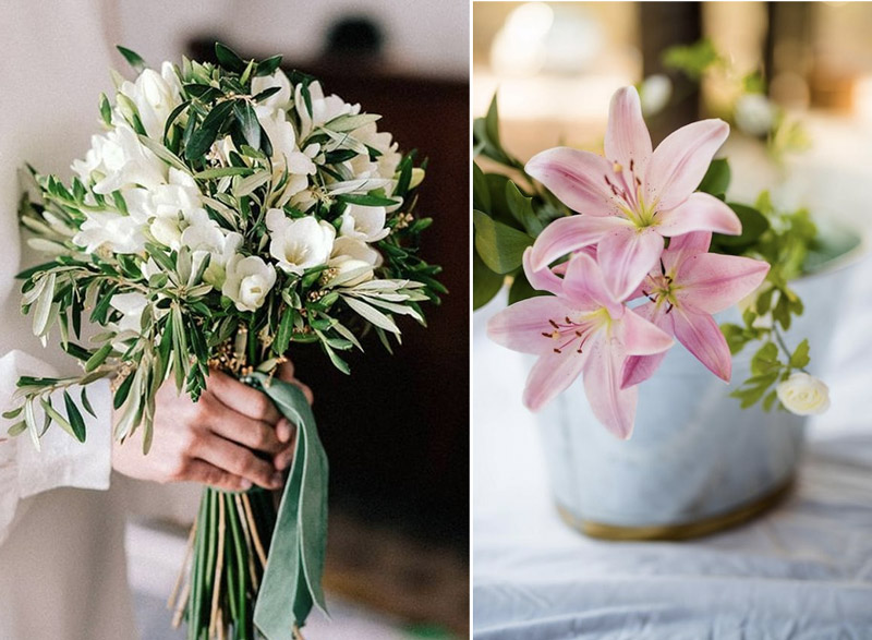 flores de casamento baratas vs caras