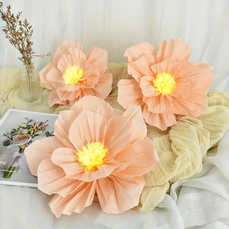 Os Melhores Materiais para Suas Flores de Papel: Crepom