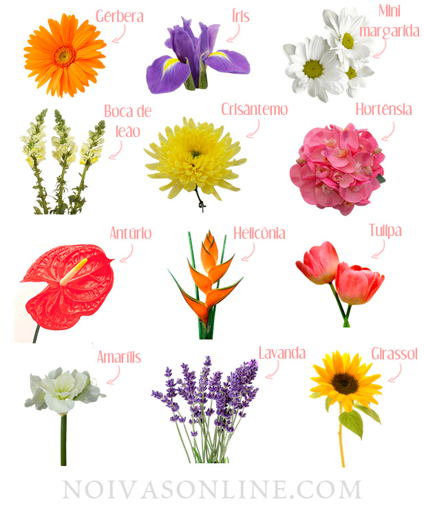 flores mais usadas em casamento