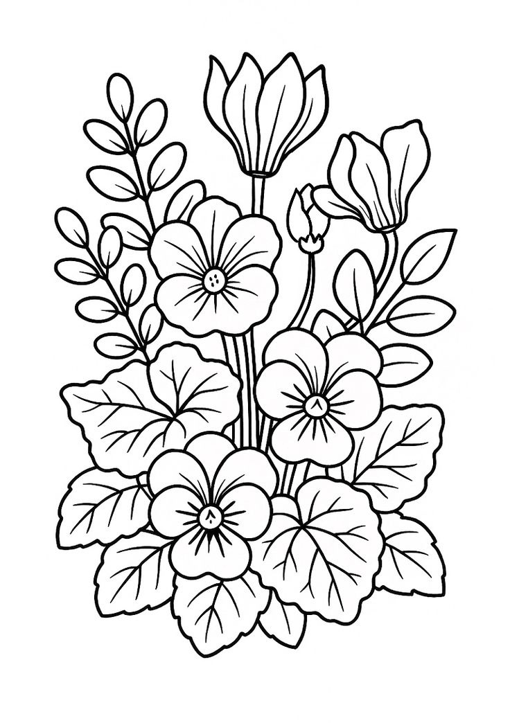 riscos de flores para pintura em tecido grátis para imprimir