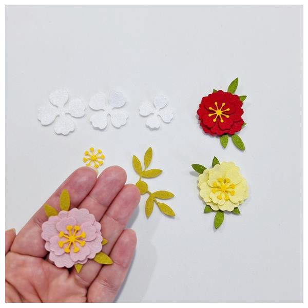 flores em EVA para recortar