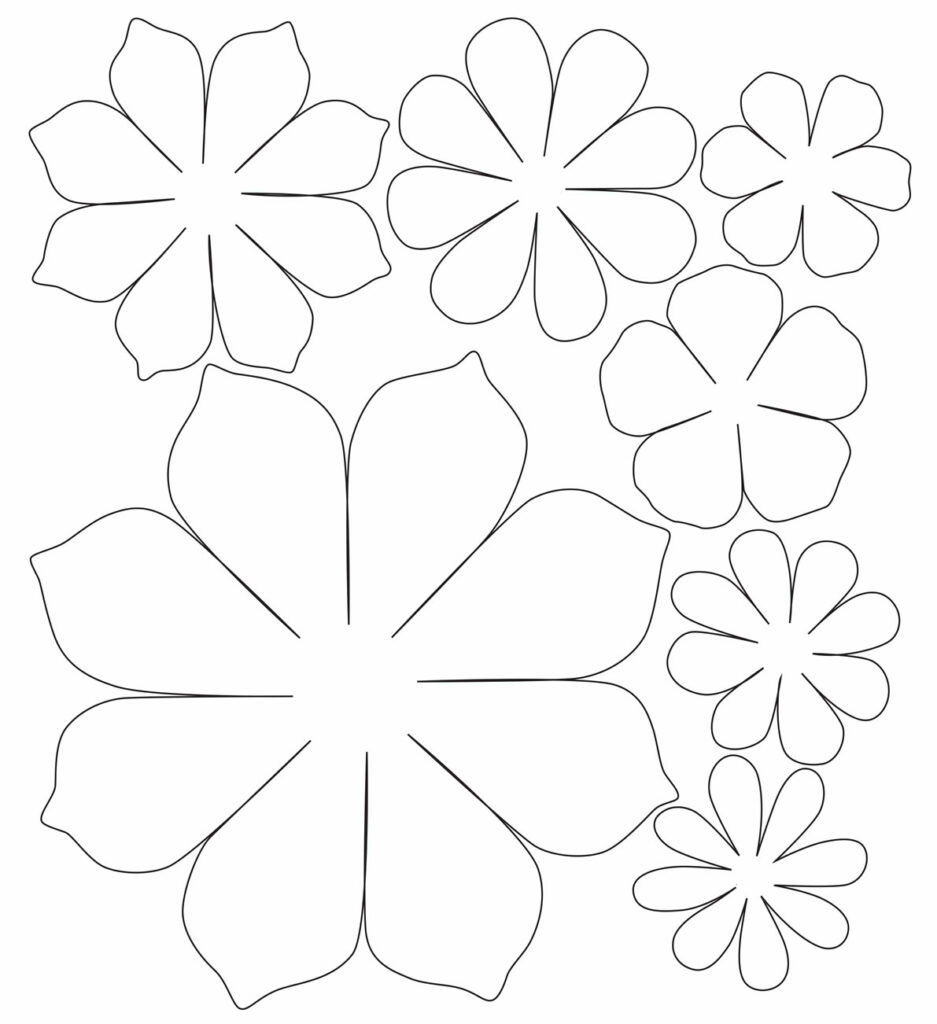 flores em 3d para montar