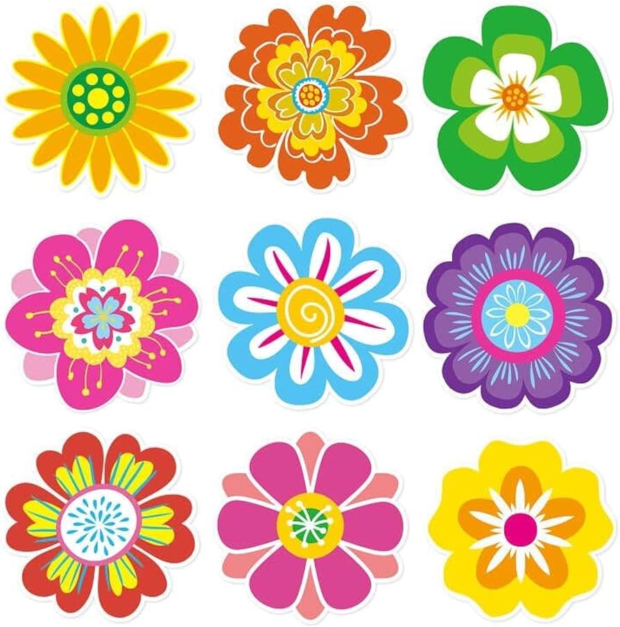 molde de pétala de flor para imprimir