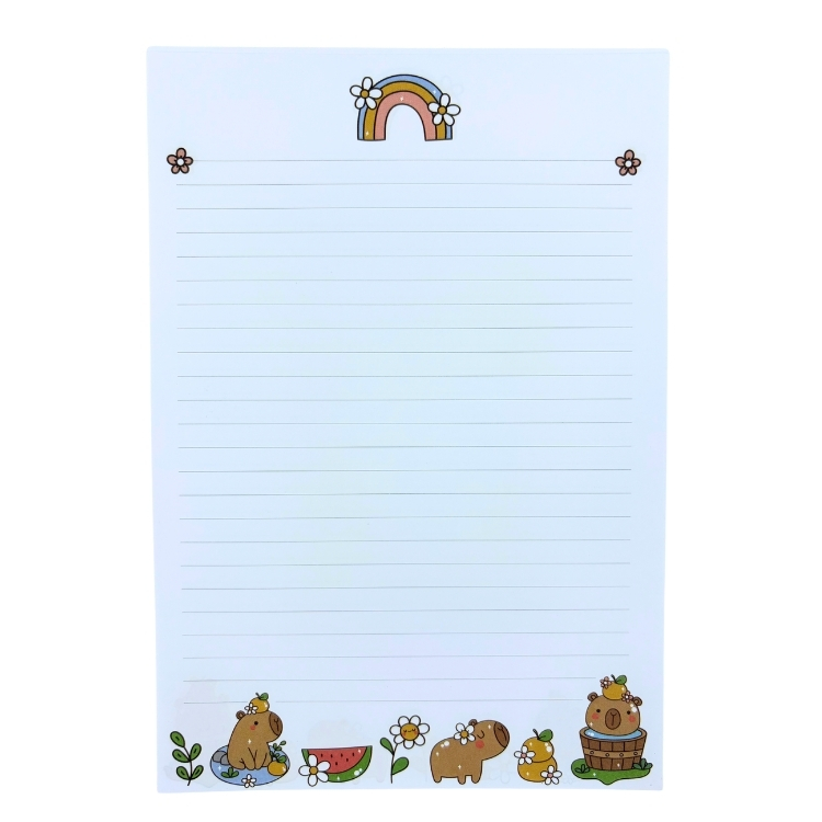 papel de carta infantil para imprimir