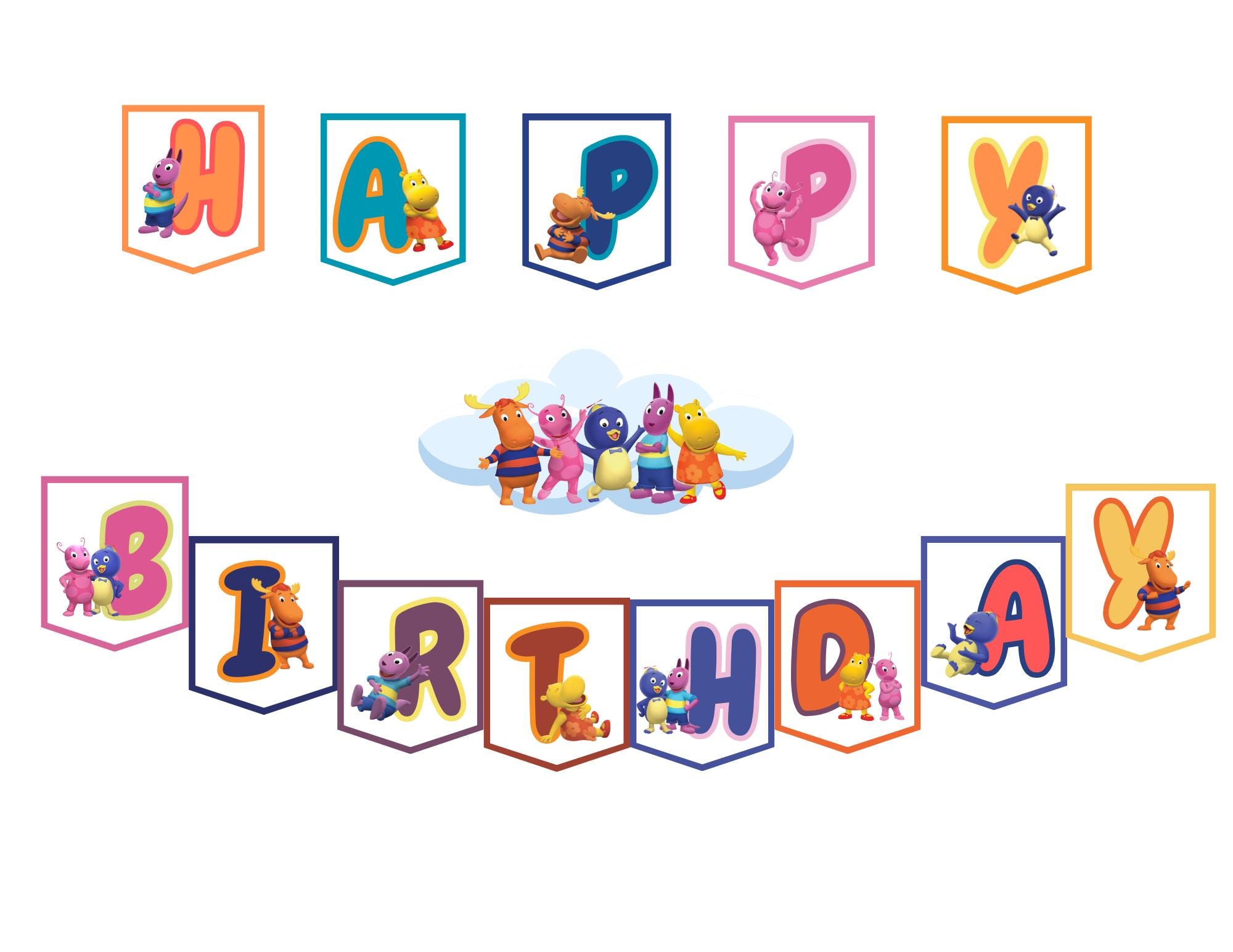 the backyardigans font vs futura