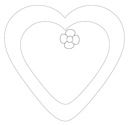 coração para recorte