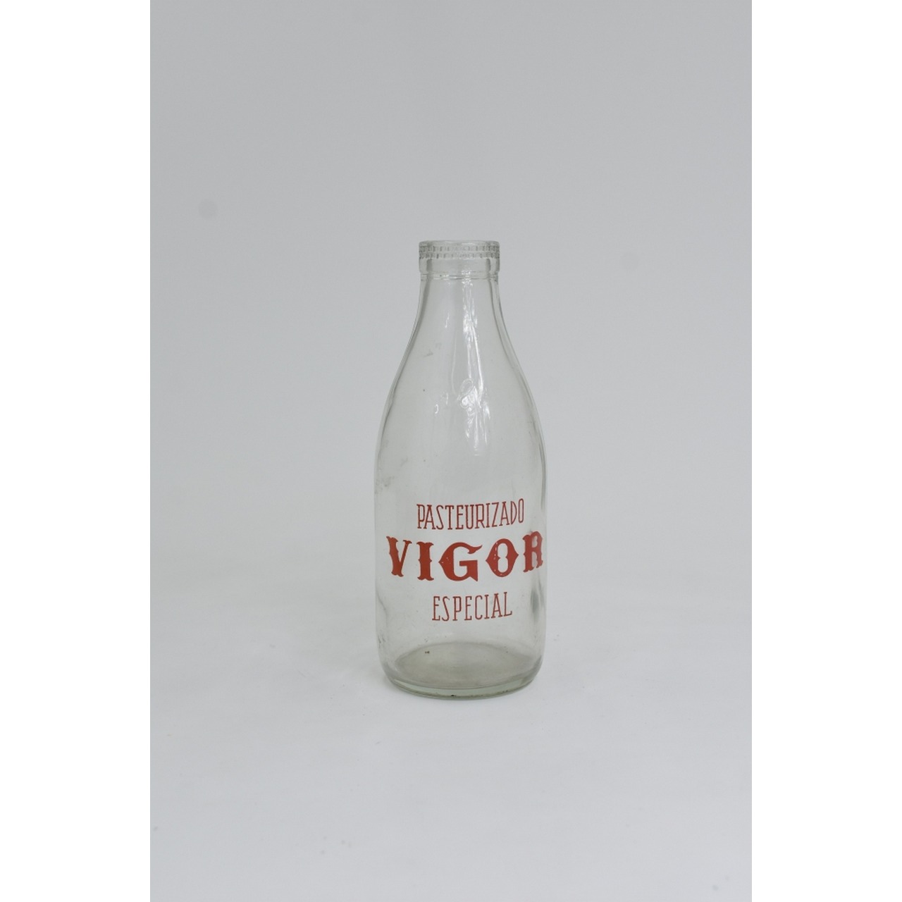 garrafa de vidro de leite