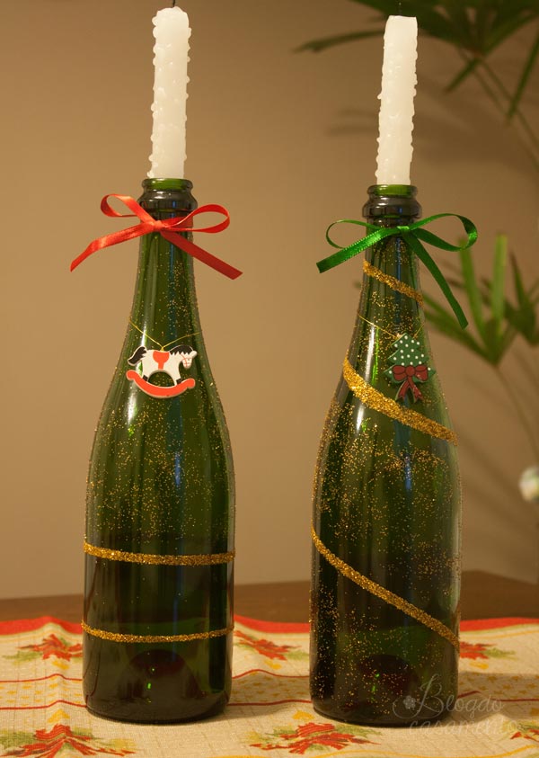 garrafas natal papai noel