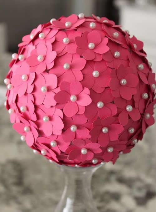 globo isopor vs bola acrilico