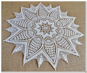 mandala de crochê passo a passo