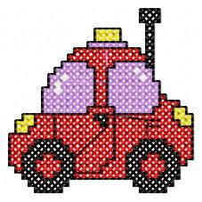 gráfico ponto cruz infantil masculino avião