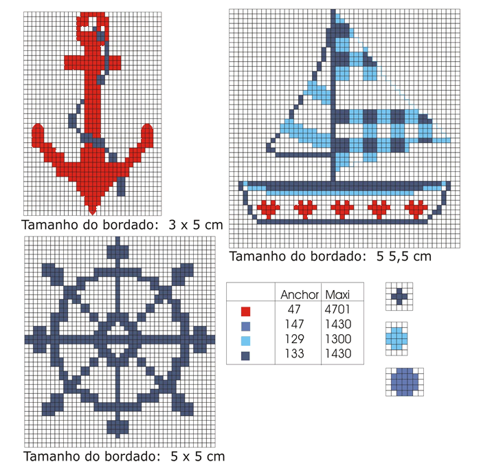 gráfico ponto cruz infantil masculino tema safari