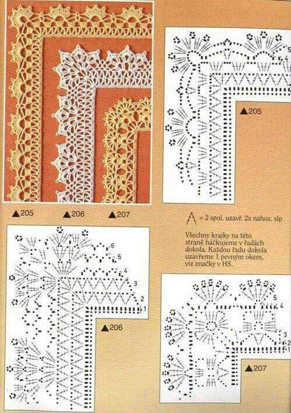 tapete de croche retangular torto como corrigir