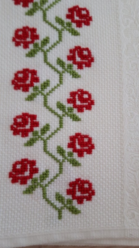 gráficos de flores em ponto cruz para baixar