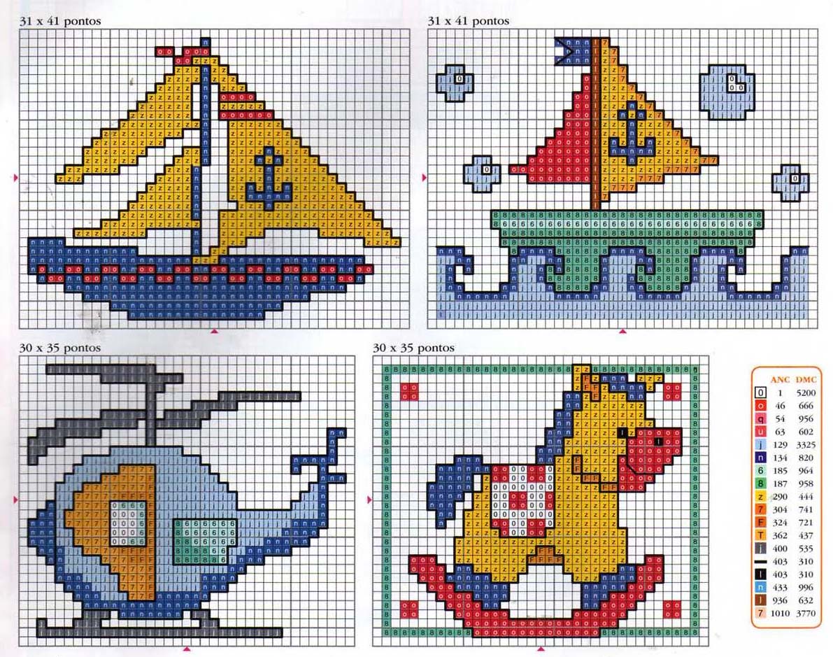 download de gráficos de ponto cruz em pdf