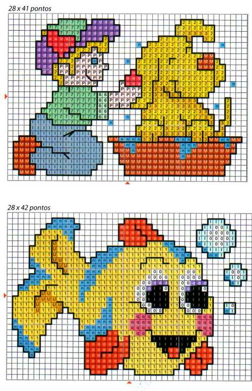 ponto cruz simples para imprimir pdf