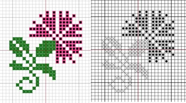 gráficos de ponto cruz para bebês para imprimir