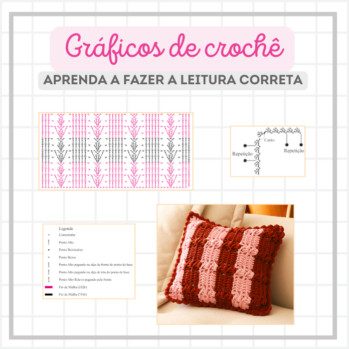 melhores graficos de tapete de croche para inspirar