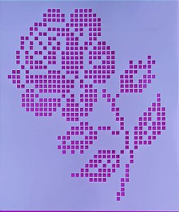 gráficos ponto cruz flores grandes para quadros