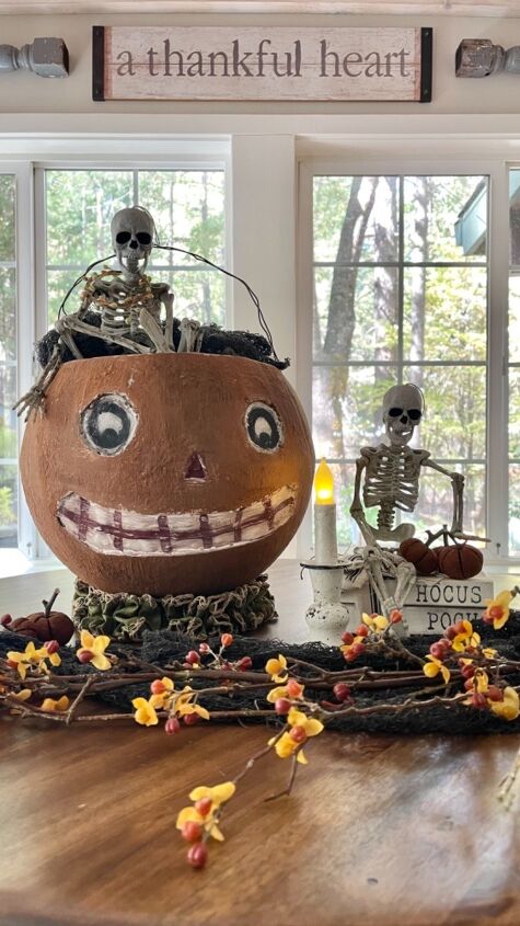 halloween DIY econômico e ecológico