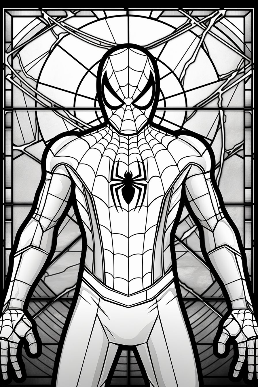 melhores desenhos homem aranha para colorir em familia