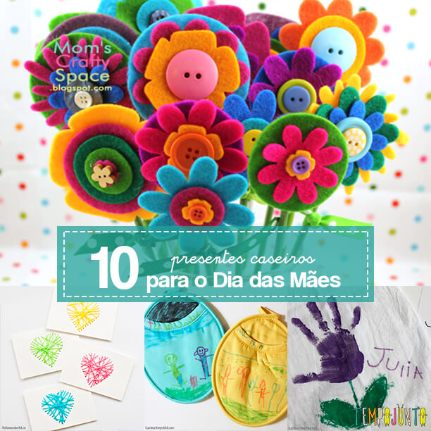 presentes afetivos dia das mães