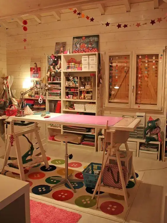 comparar bancada em L com bancada reta para atelier