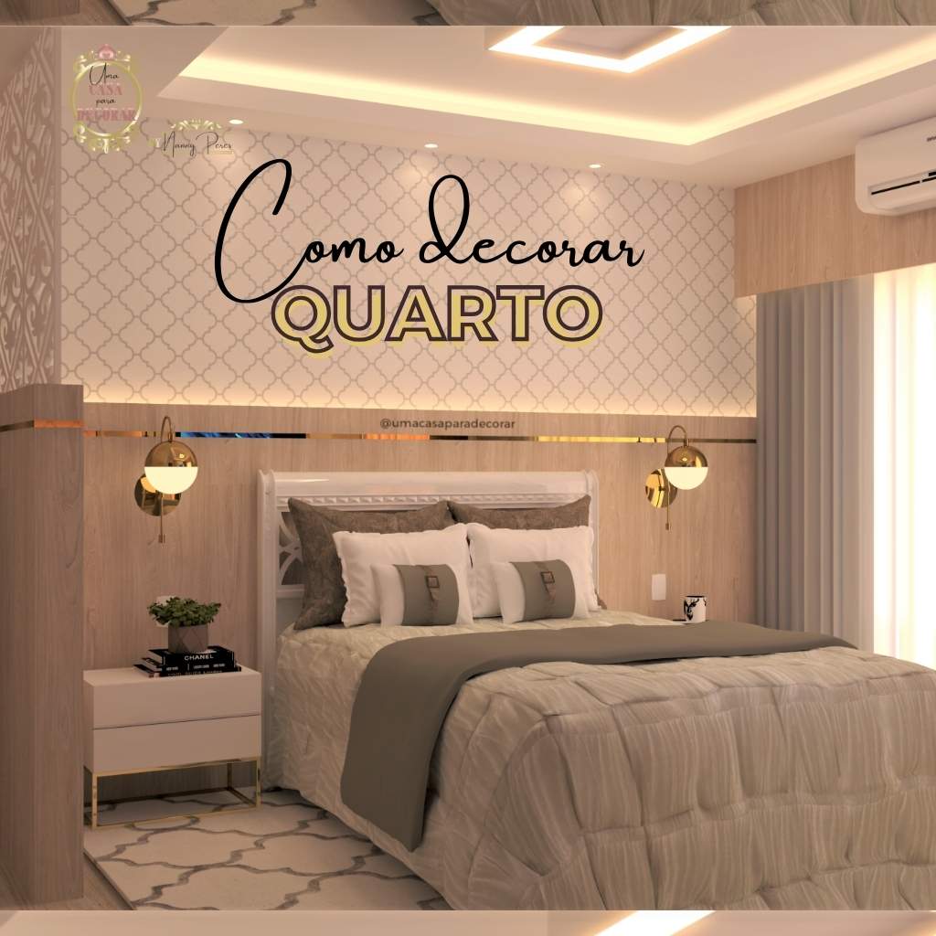 como usar fitas de LED na decoração do quarto