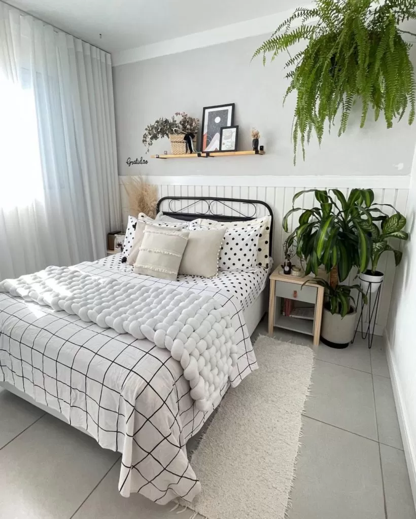 como usar fitas de LED na decoração do quarto