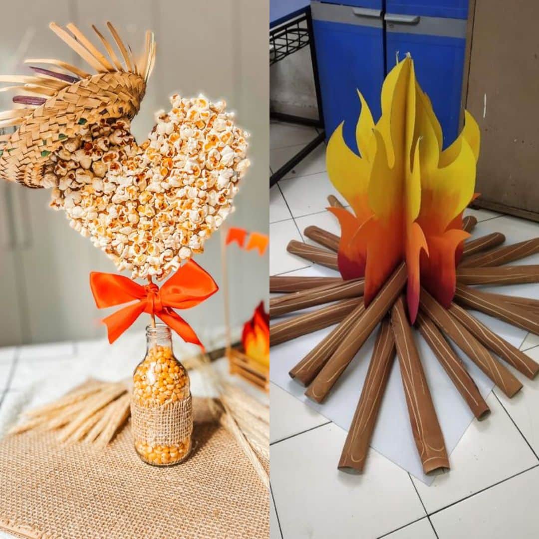 faça você mesmo festa junina reciclada