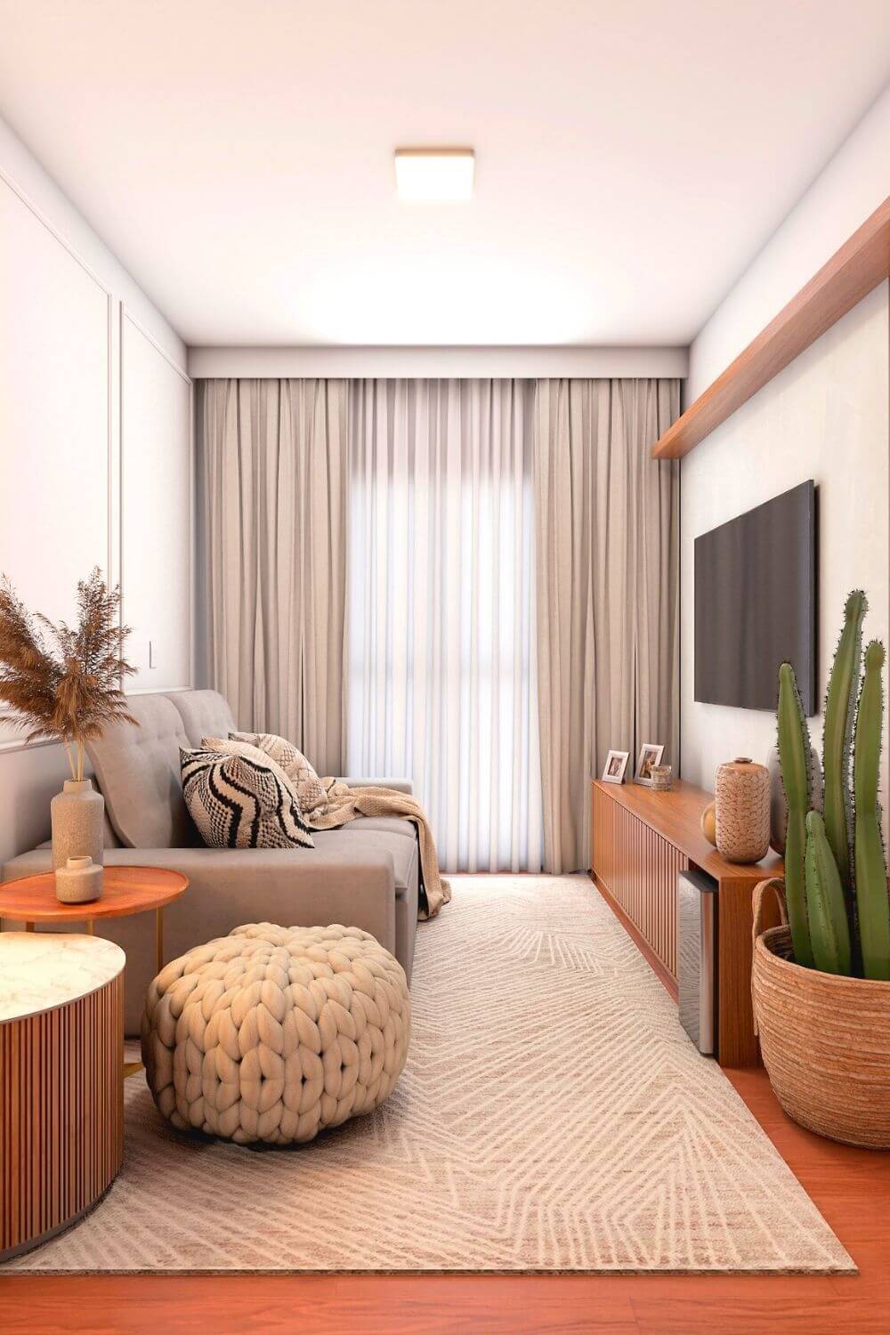 melhores ideias decoracao sala pequena moderna