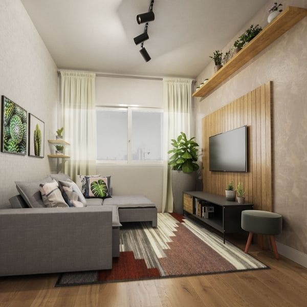 erros comuns decorar sala pequena