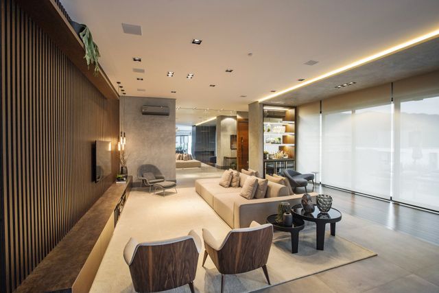 decoracao sala industrial ou japandi qual escolher