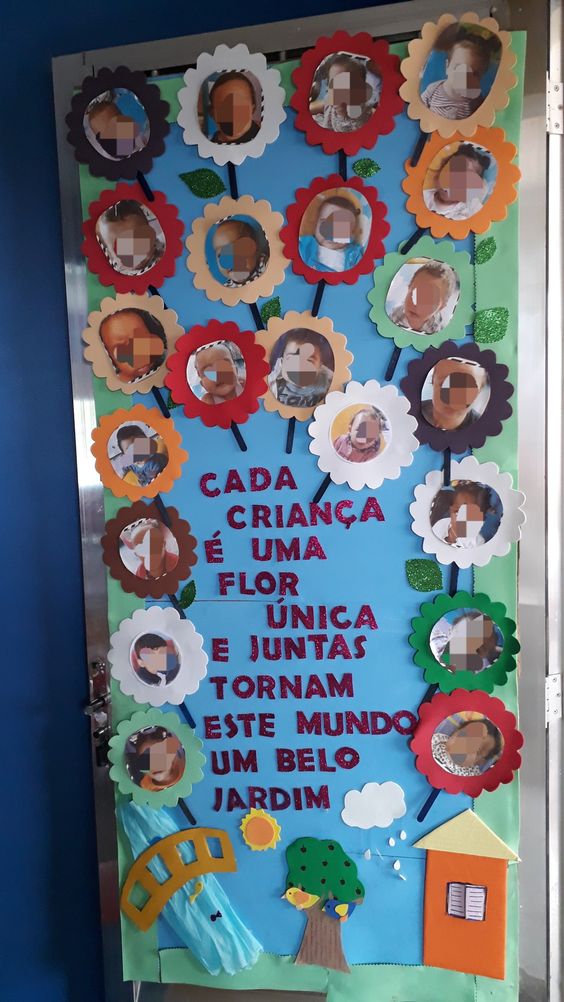 ideias de mural para educação infantil