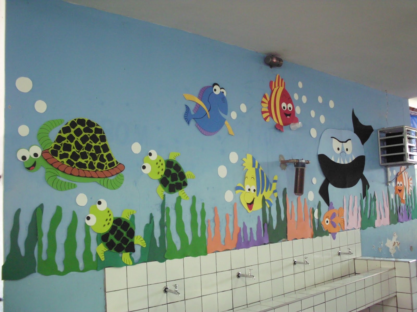 ideias de mural para educação infantil