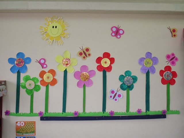 ideias de mural para educação infantil
