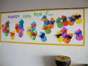 ideias de mural para educação infantil