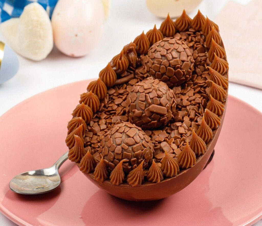 ovo de pascoa caseiro versus industrializado qual melhor