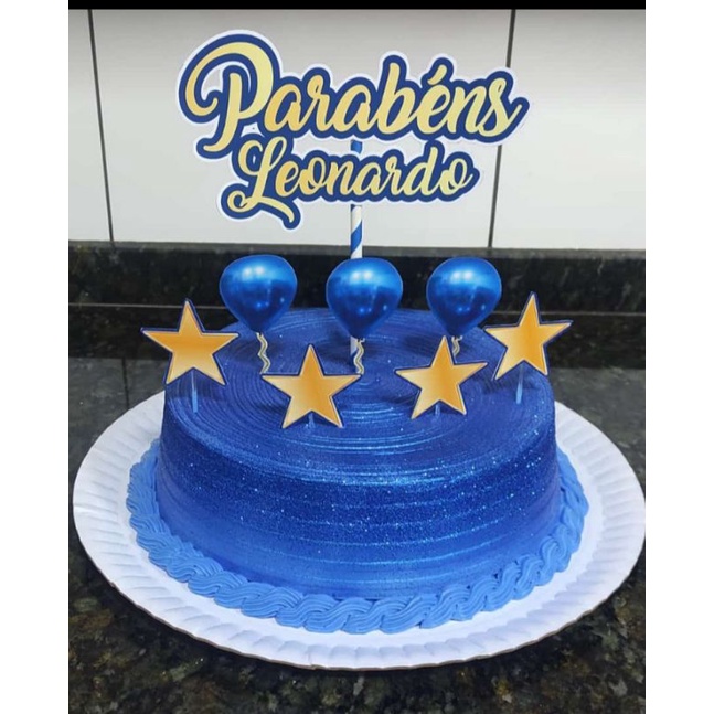 topo de bolo masculino 40 anos