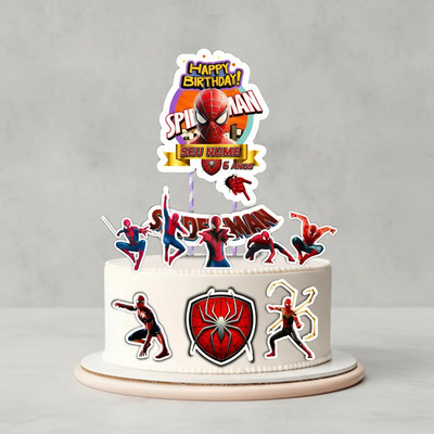 topo de bolo masculino de carro