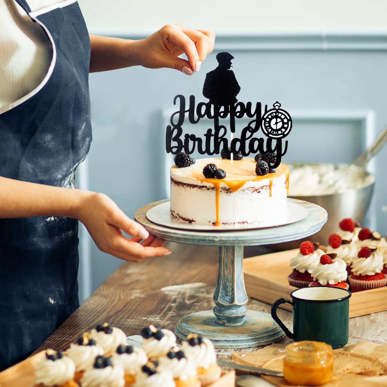 topo de bolo masculino de futebol