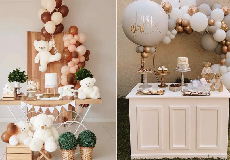 quanto custa organizar um chá de bebê simples