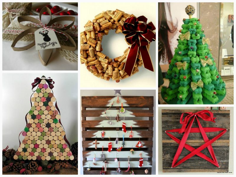 como fazer anjos de linha para o natal