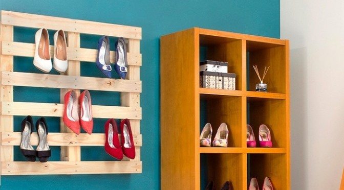 ideias de decoração com paletes para sala