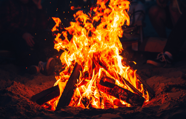 imagem de fogueira de festa junina